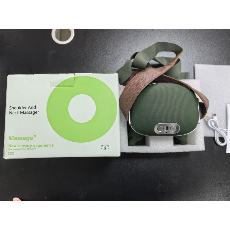Master-style neck and shoulder massager, wireless portable massager for kneading the neck and shoulders, offering relaxation and heating. - Image 2